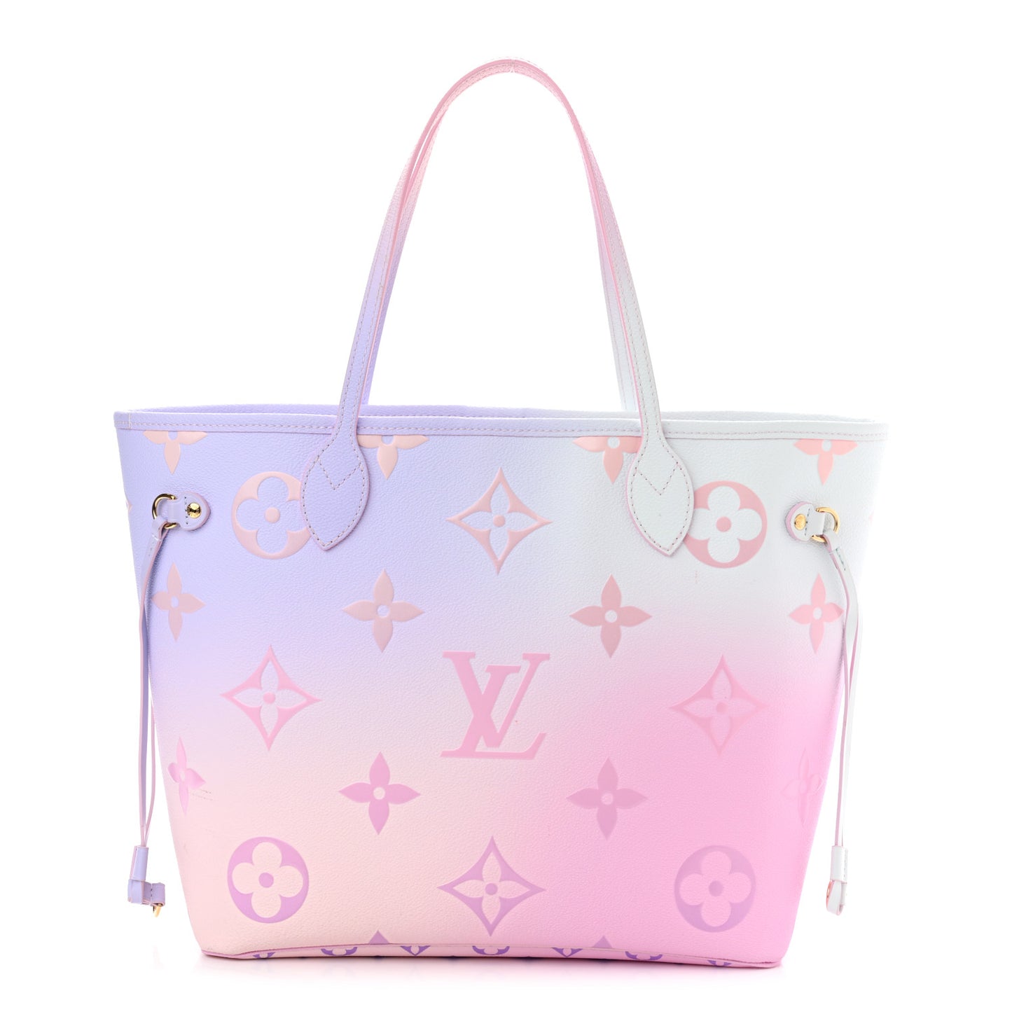 Monogram Giant Spring In The City Neverfull MM Sunrise Pastel