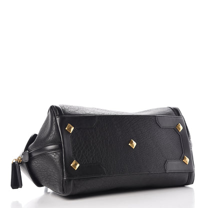 MCM Calfskin Lambskin Marion Bowler Bag Black 5 of 16