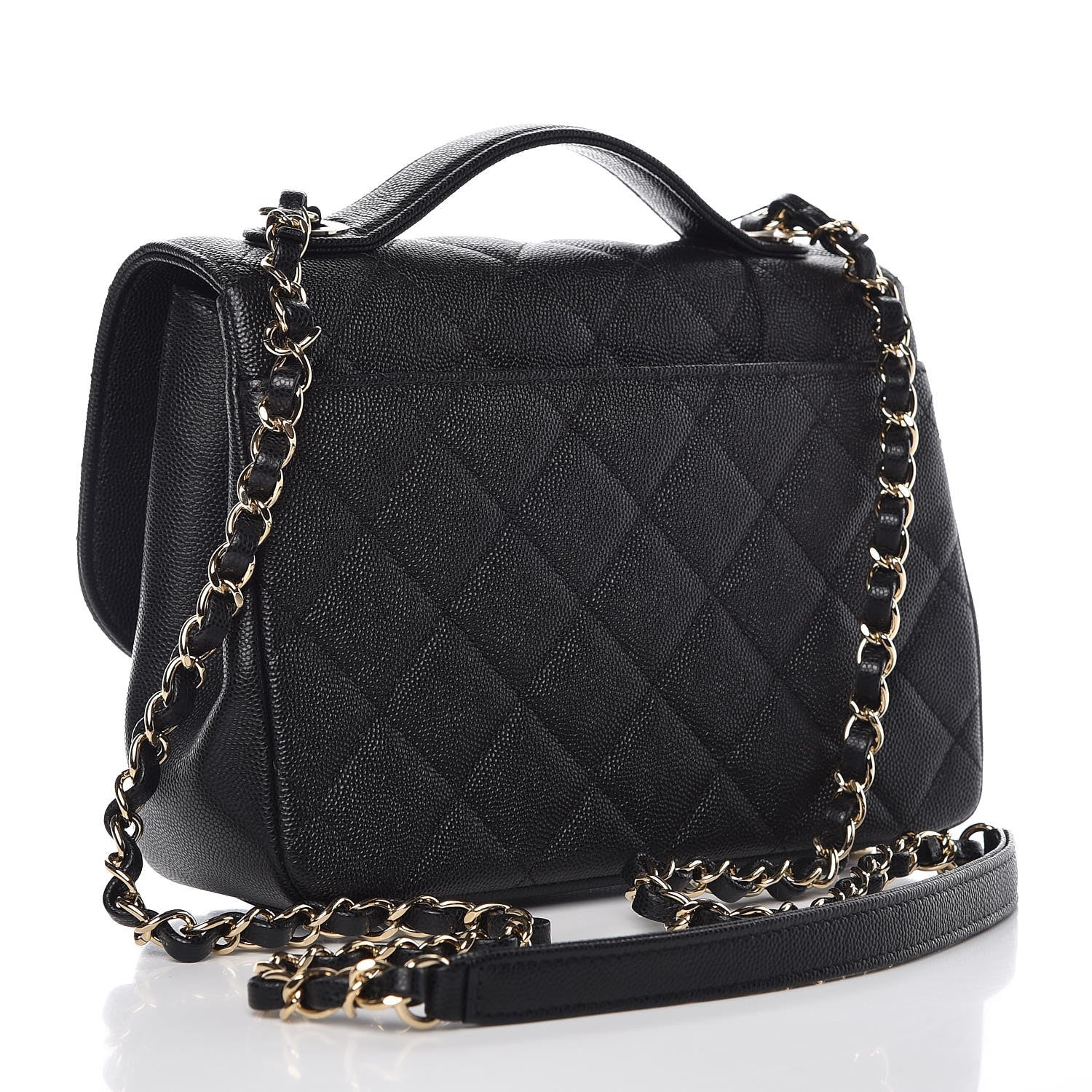 Chanel Caviar Quilted Medium Business Affinity Flap Black 3 of 7