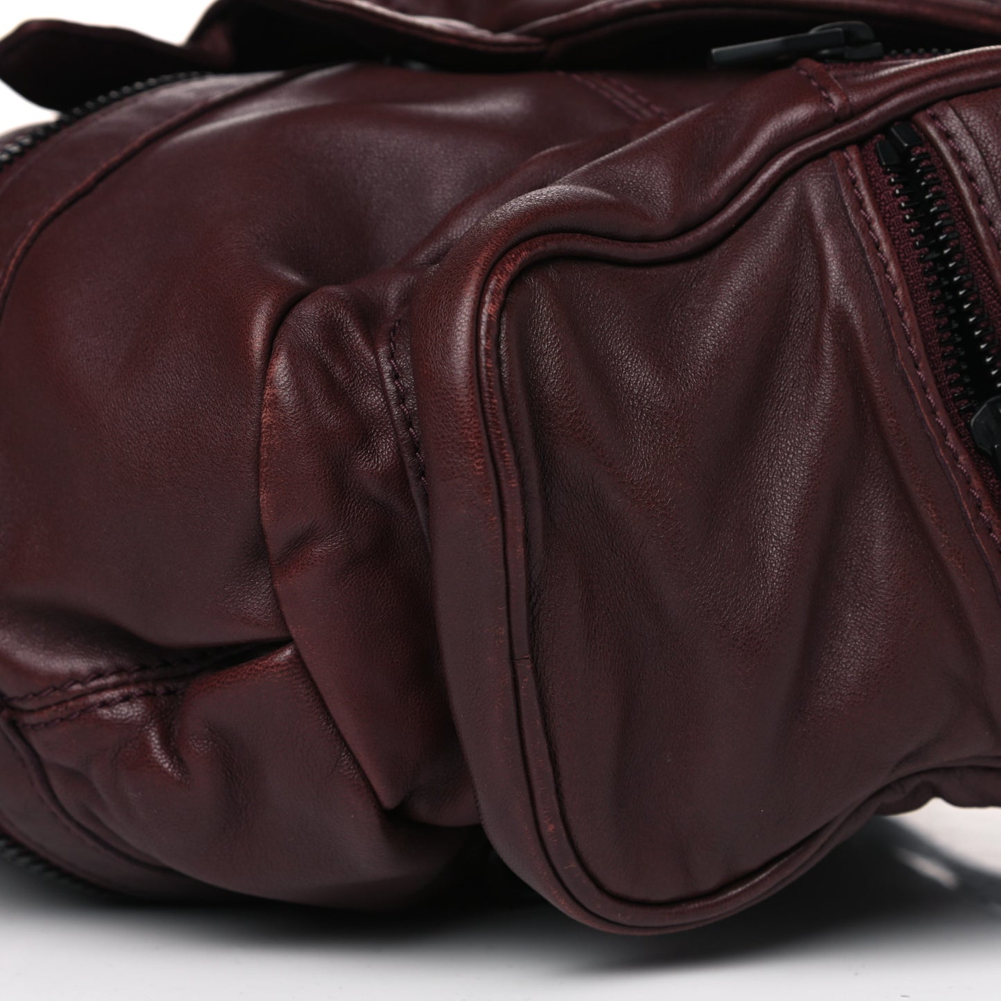 Lambskin Marti Backpack Burgundy