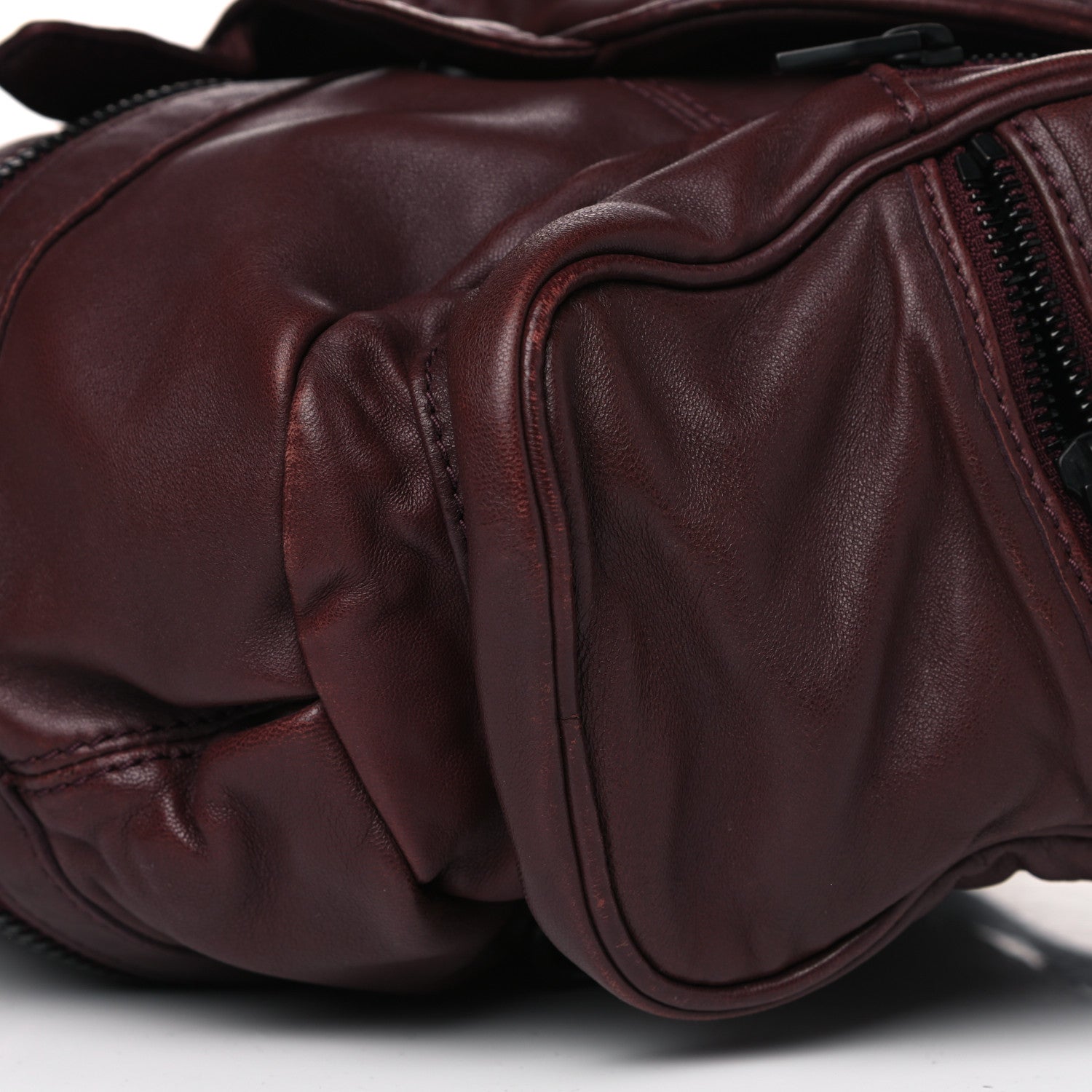 Alexander Wang Lambskin Marti Backpack Burgundy 8 of 14