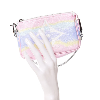 Louis Vuitton Monogram Escale Mini Pochette Accessories Pastel 2 of 10