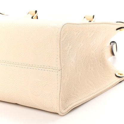 Louis Vuitton Empreinte Monogram Giant Onthego PM Cream Beige 8 of 8