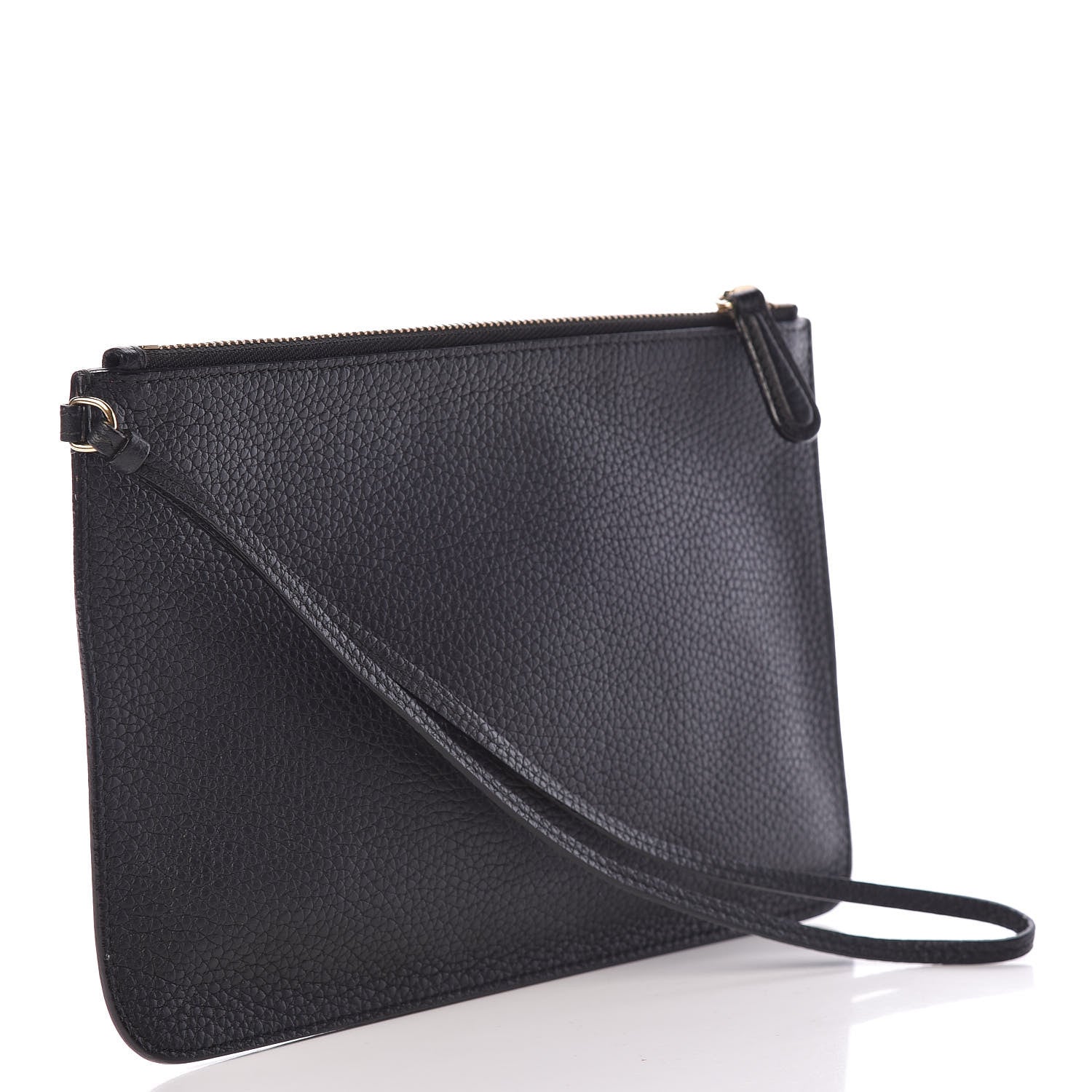 Christian Dior Bullcalf Diorissimo Pouch Black 3 of 12