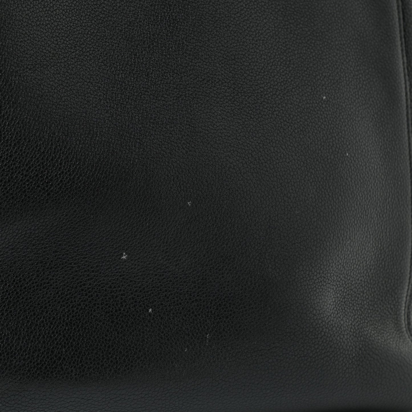 Soft Grained Calfskin Medium Belt Cabas Phantom Black