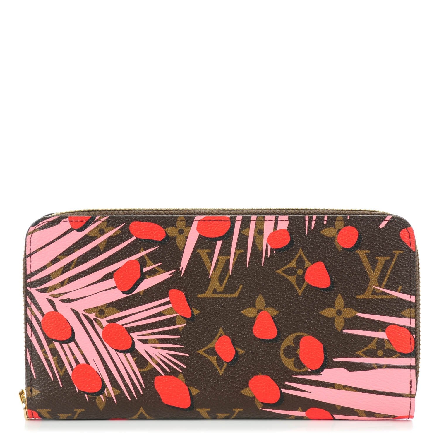 Louis Vuitton Monogram Jungle Dots Zippy Wallet Sugar Pink Poppy 1 of 7