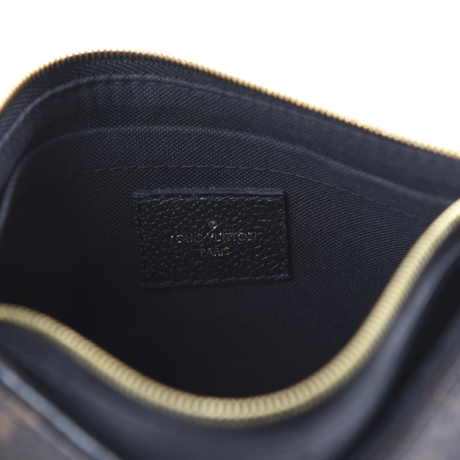 Louis Vuitton Monogram Pallas Clutch Black 5 of 8