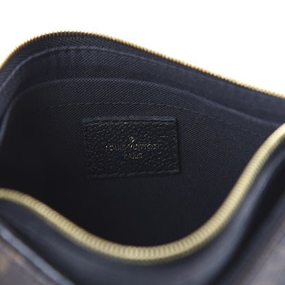 Louis Vuitton Monogram Pallas Clutch Black 5 of 8