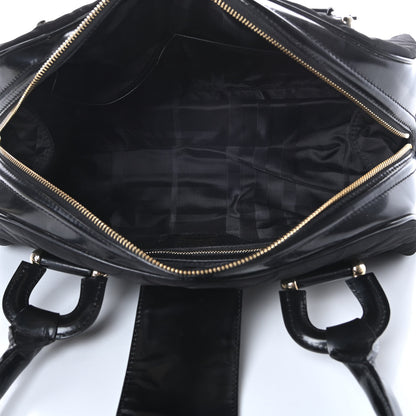 Burberry Nylon Quilted Smedna Satchel Black 5 of 14