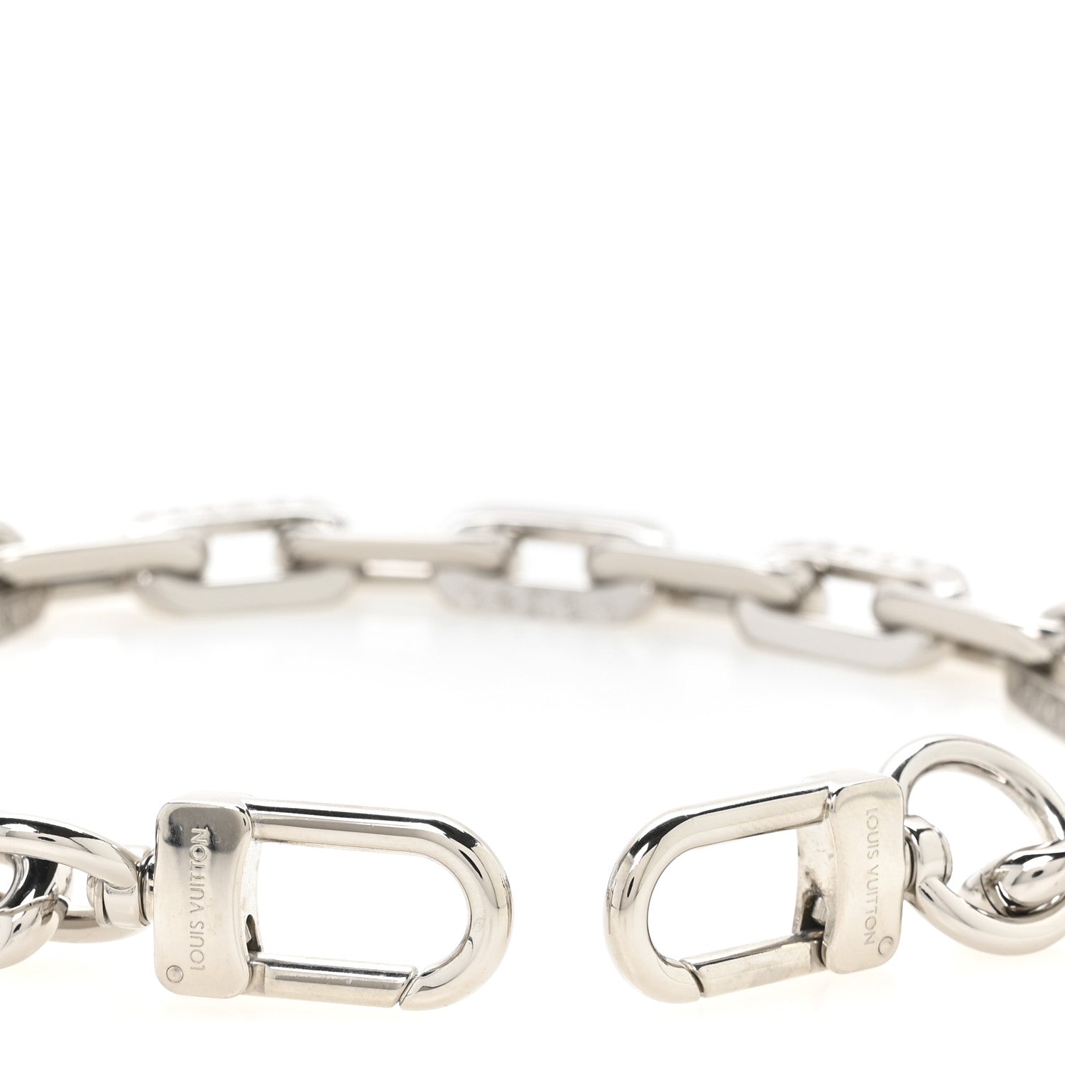 Louis Vuitton Metal Coussin Chain Strap Silver 3 of 3