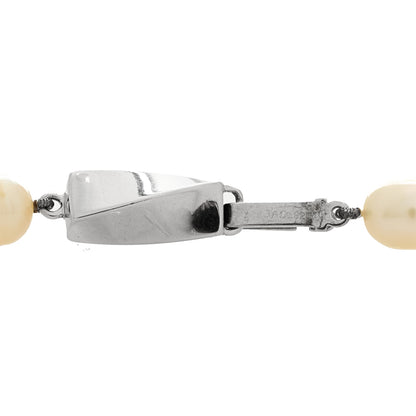 Tiffany Sterling Silver Freshwater Cultured Pearl 6.5-7mm Strand Necklace 5 of 6