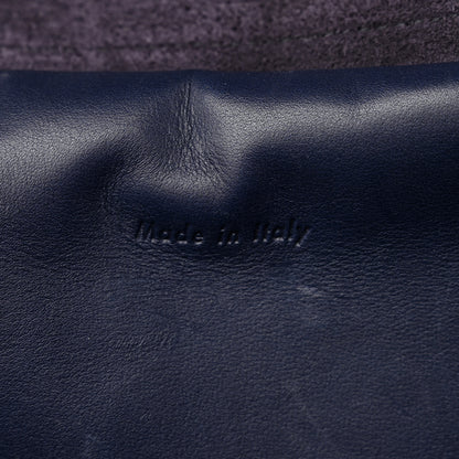 Celine Smooth Calfskin Large Bi-Color Belt Bag Midnight 5 of 12