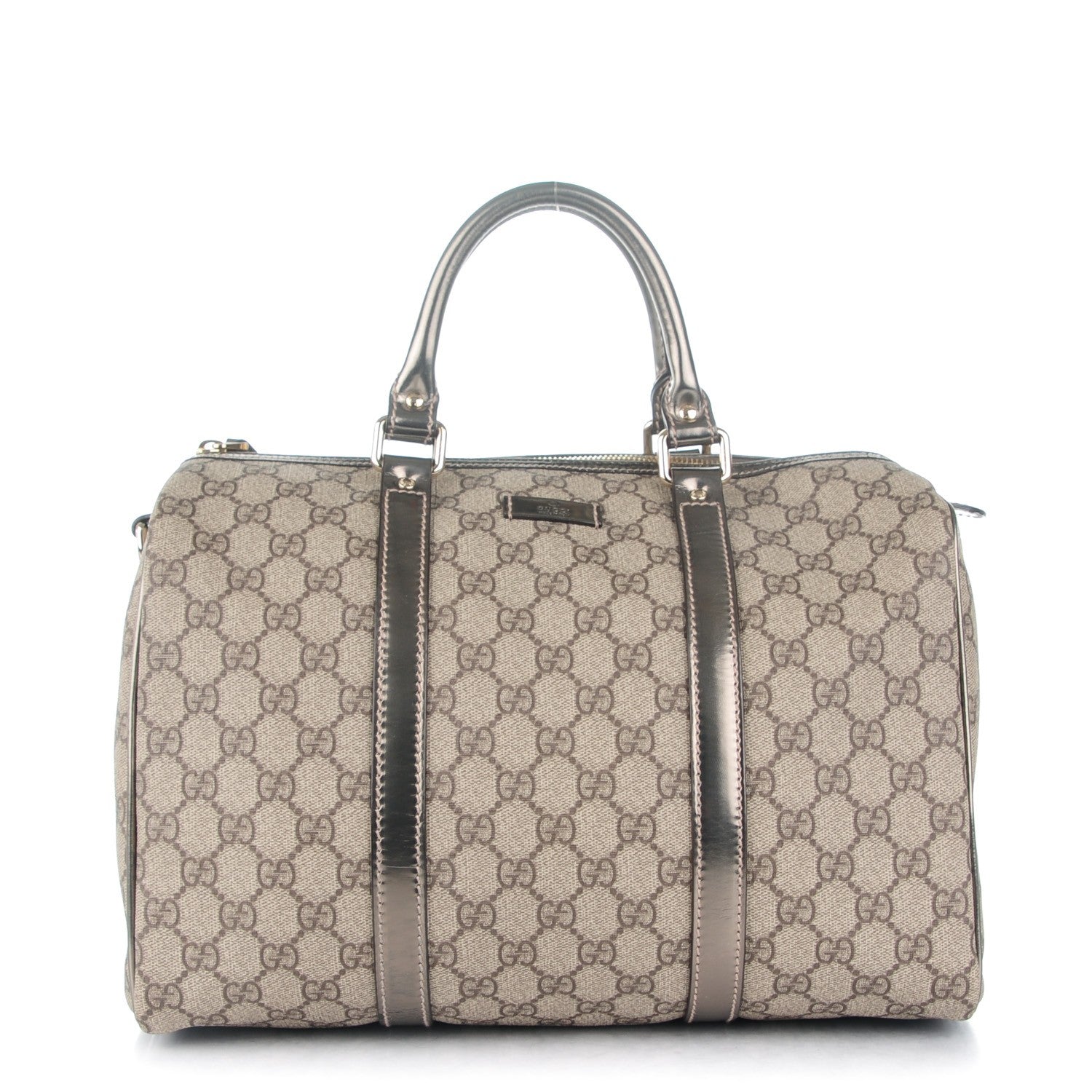 Gucci GG Plus Monogram Medium Joy Boston Pewter 1 of 6
