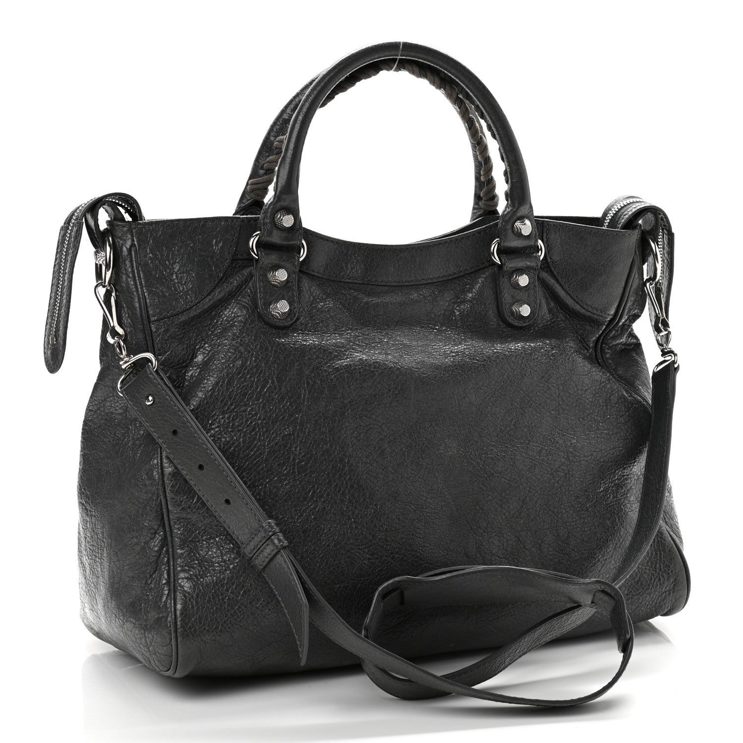 Balenciaga Agneau Giant 12 Silver Hardware Velo Gris Fossile Anthracite 3 of 14