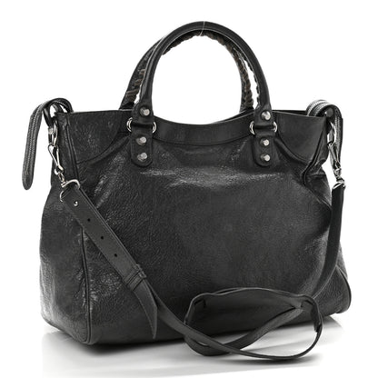 Balenciaga Agneau Giant 12 Silver Hardware Velo Gris Fossile Anthracite 3 of 14