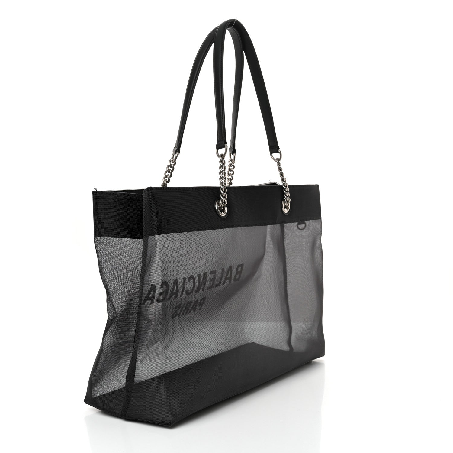 Balenciaga Mesh Large Duty Free Tote Black 4 of 14