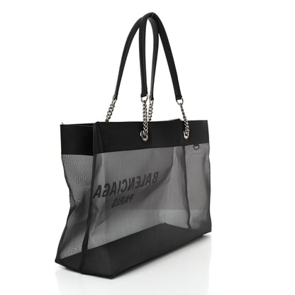 Balenciaga Mesh Large Duty Free Tote Black 4 of 14