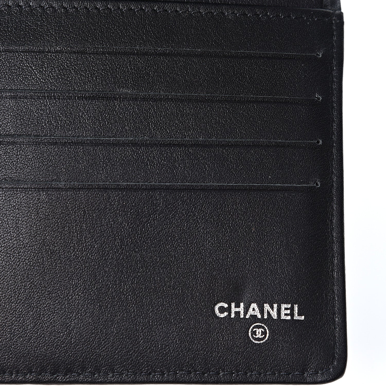 Chanel Caviar Timeless CC Large Gusset Flap Wallet Black 5 of 12