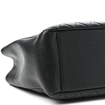 Chanel Caviar Quilted Grand Shopping Tote GST Black 8 of 10