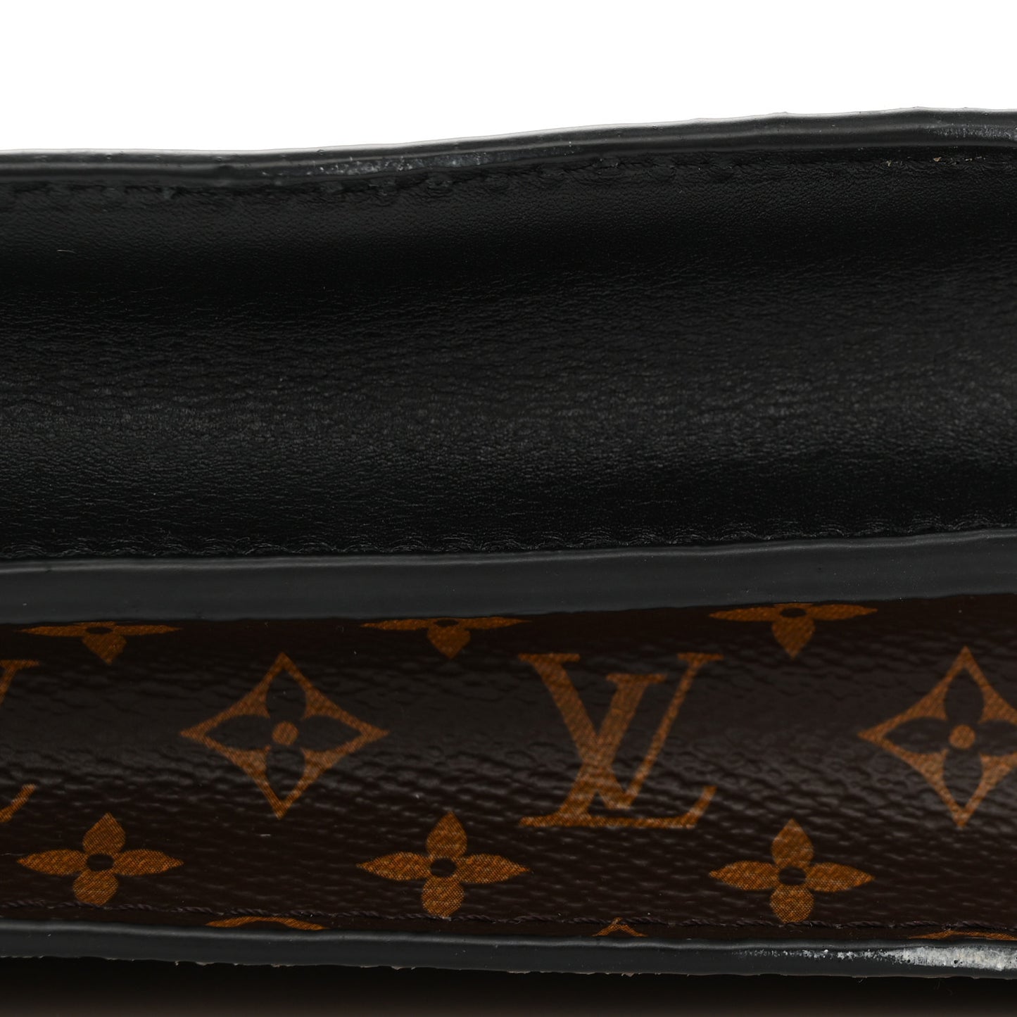 Reverse Monogram Trunk Clutch