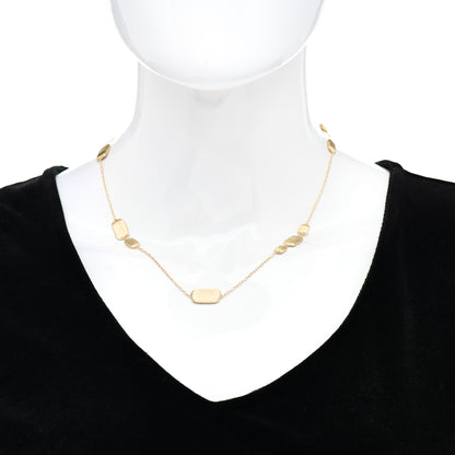 Marco Bicego 18K Yellow Gold Murano Station Necklace 2 of 4