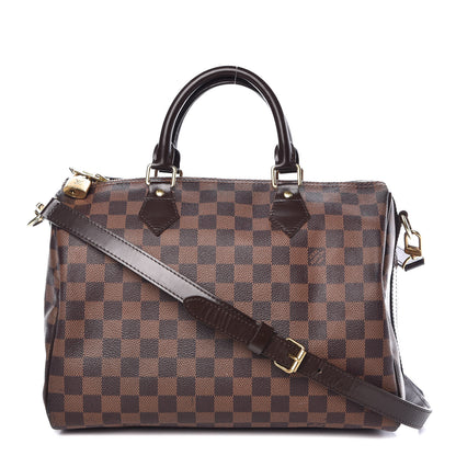 Louis Vuitton Damier Ebene Speedy Bandouliere 30 1 of 16