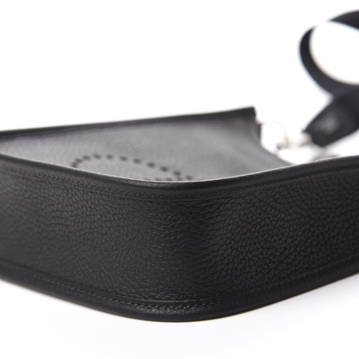 Hermes Taurillon Clemence Evelyne TPM Black 7 of 11