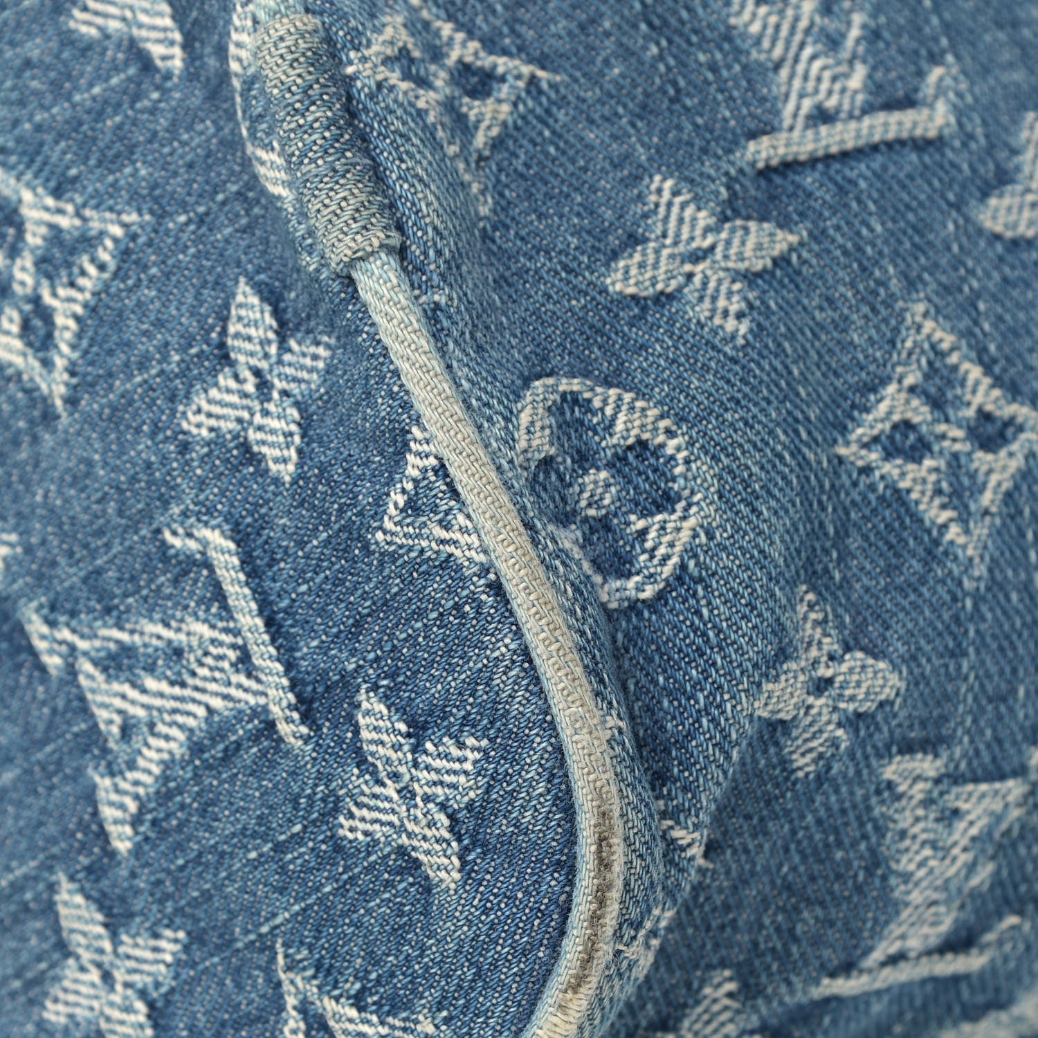 Louis Vuitton Monogram Denim Neo Speedy Blue 5 of 8