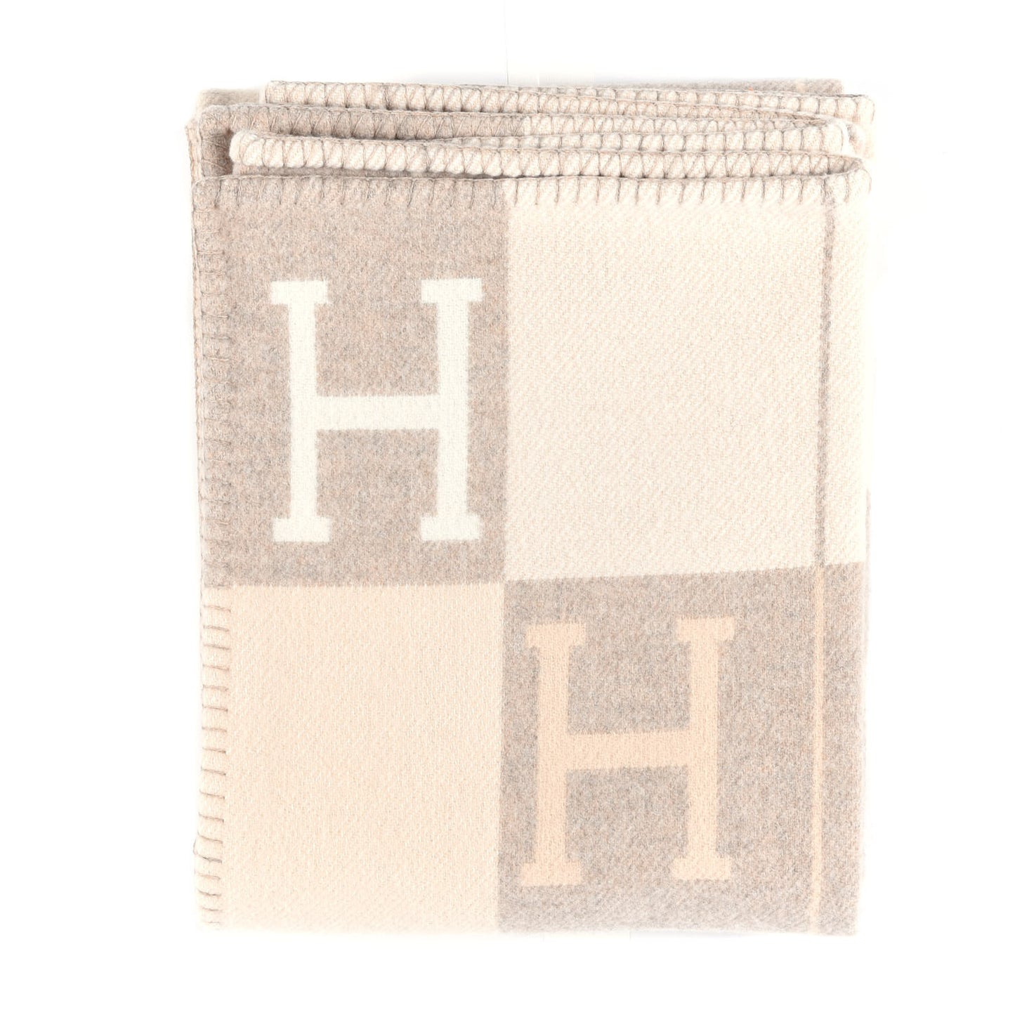 Wool Cashmere Avalon III Blanket Coco Camomille