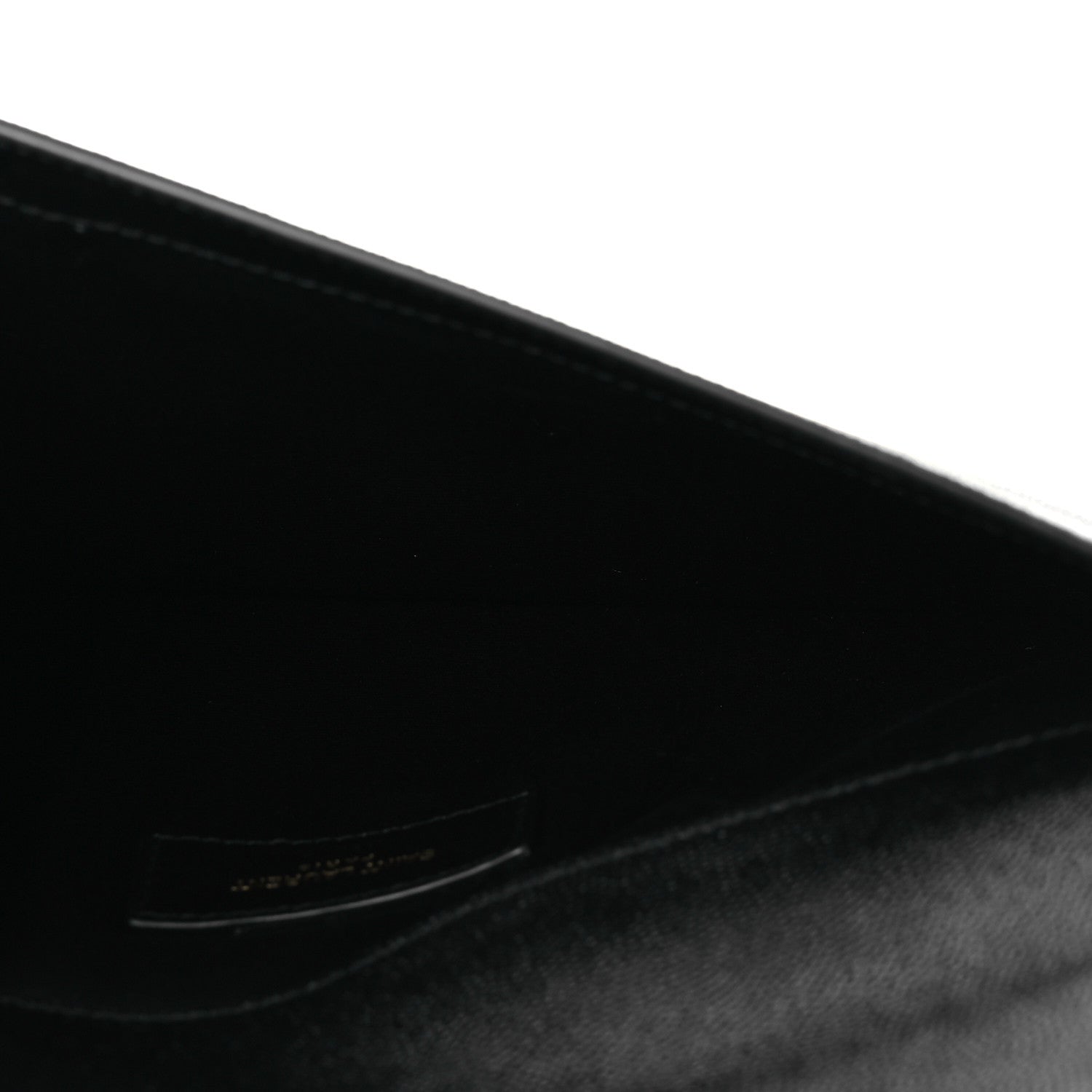 Saint Laurent Grain De Poudre Uptown Pouch Black 5 of 8