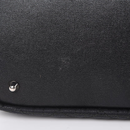 Christian Dior Coated Canvas Cannage Medium Panarea Tote Black 10 of 16