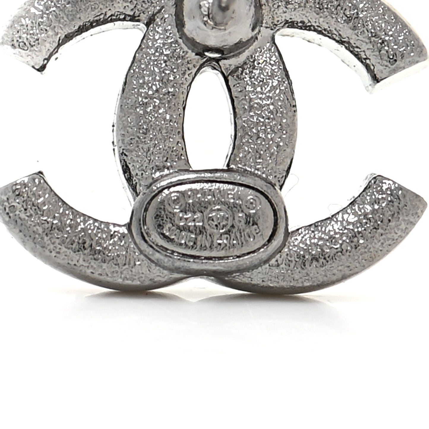 Ruthenium Crystal CC Earrings Multicolor