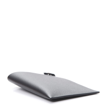 Hermes Epsom Tarmac Dot PM Passport Holder Black Gold 4 of 8