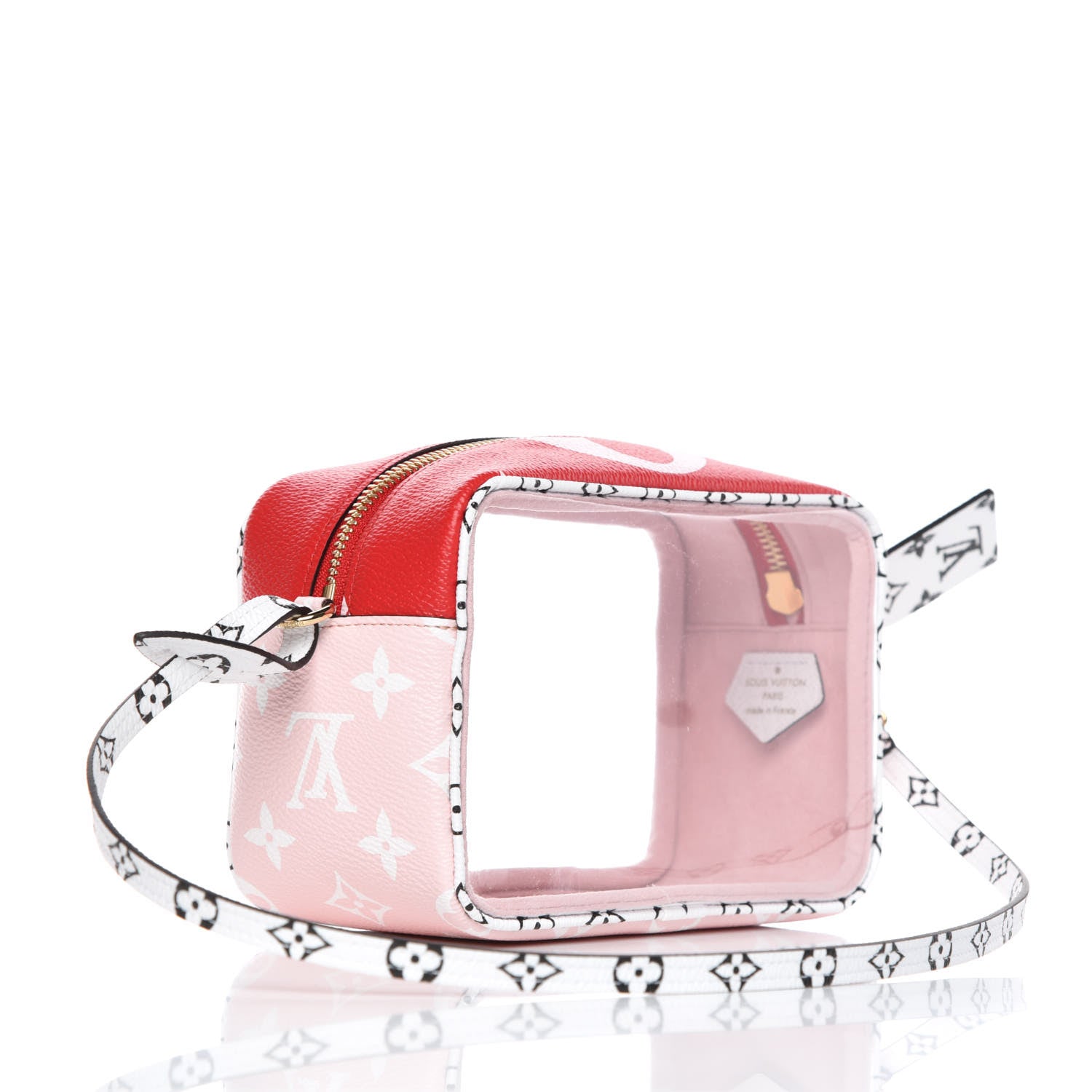 Louis Vuitton Monogram Giant Beach Pouch Rouge 3 of 8