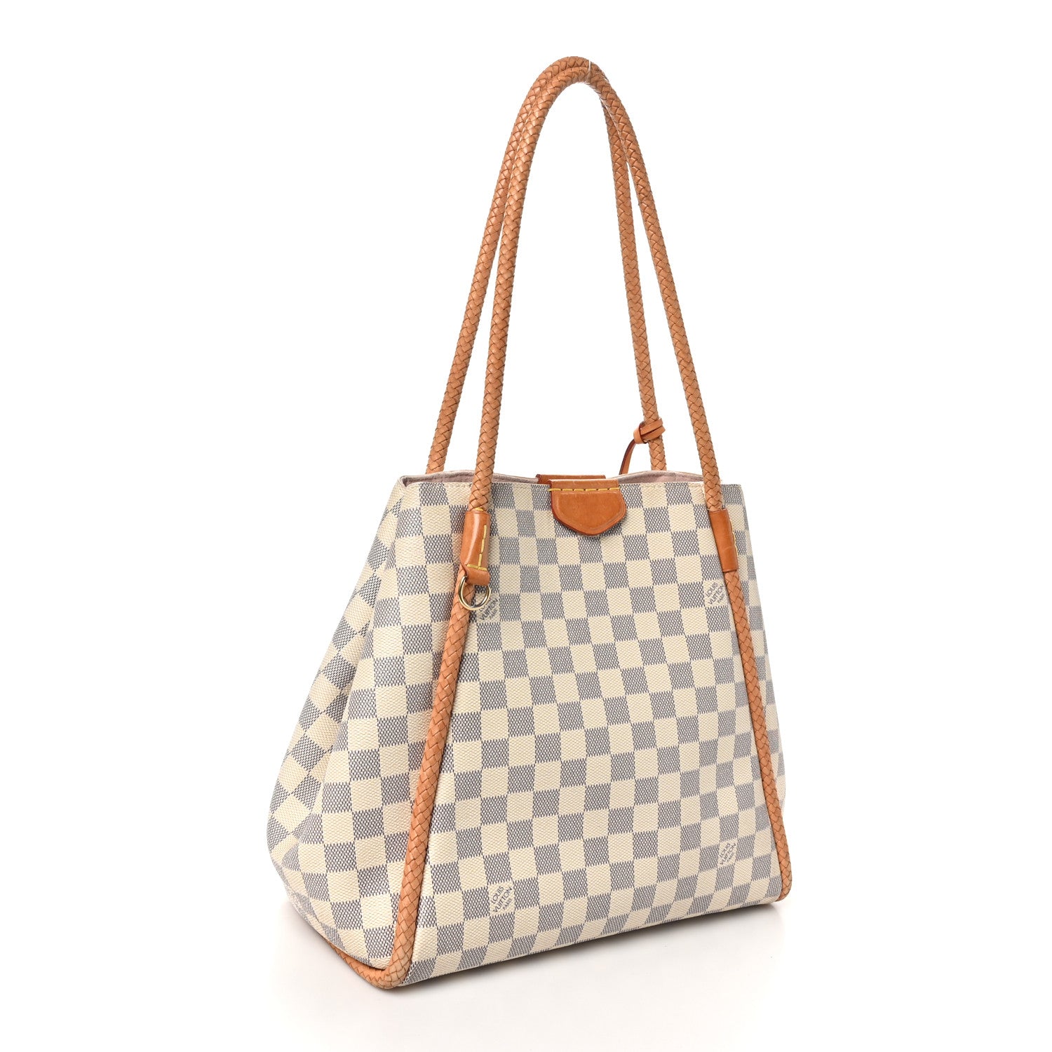 Louis Vuitton Damier Azur Propriano Rose Ballerine 3 of 9