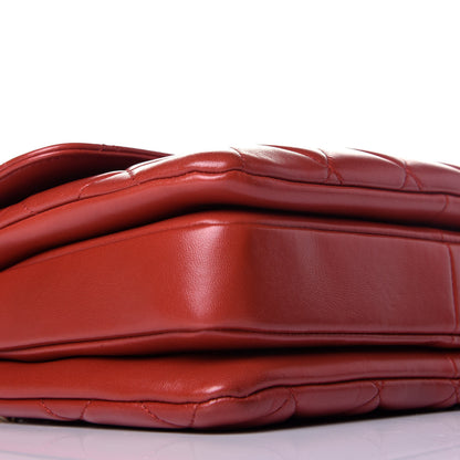 Chanel Lambskin Quilted Small Trendy CC Flap Dual Handle Bag Red 9 of 11