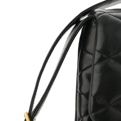 Saint Laurent Lambskin Quilted Le 57 Diamond Shoulder Bag Black 14 of 14