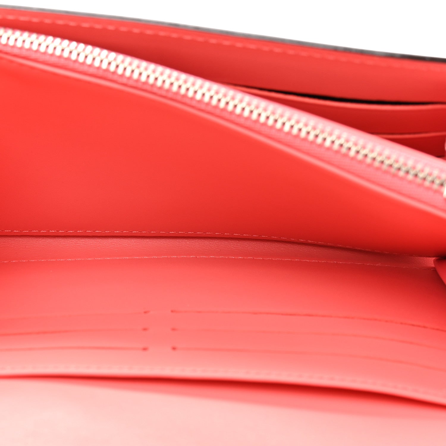 Louis Vuitton Patent Louise Wallet Rose Litchi 6 of 8