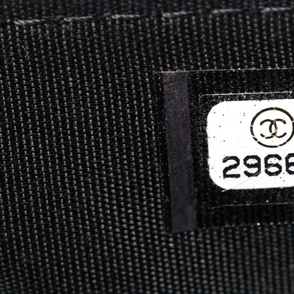 Chanel Caviar Quilted CC Filigree Wallet On Chain WOC Black 8 of 11