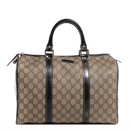 Gucci GG Plus Monogram Medium Joy Boston Dark Brown 1 of 7