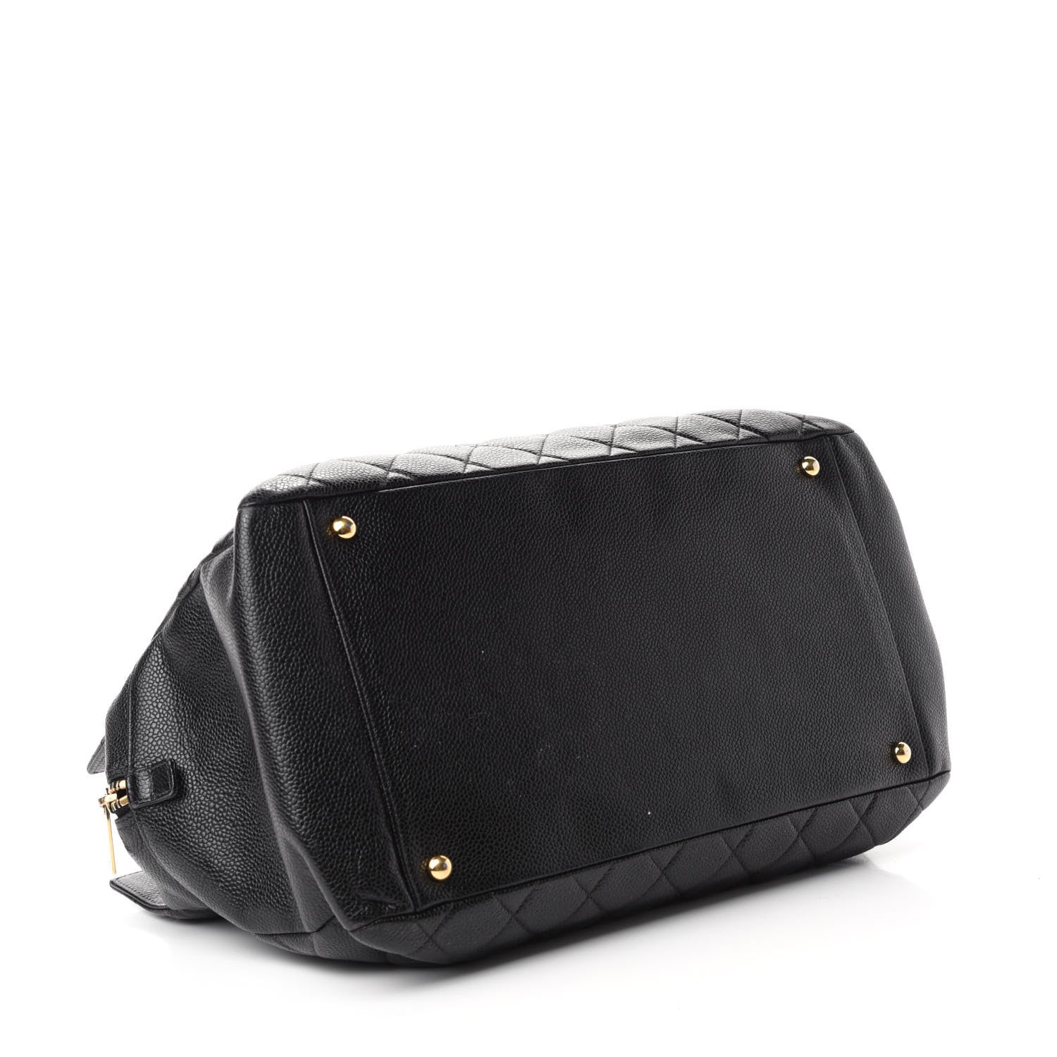 Chanel Caviar Quilted Grand Timeless Tote GTT Black 4 of 10