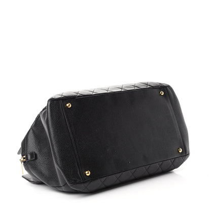 Chanel Caviar Quilted Grand Timeless Tote GTT Black 4 of 10