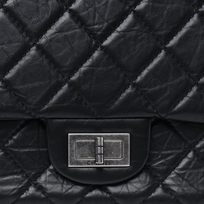 Chanel Aged Calfskin Quilted 2.55 Reissue 227 Flap Black 15 of 17