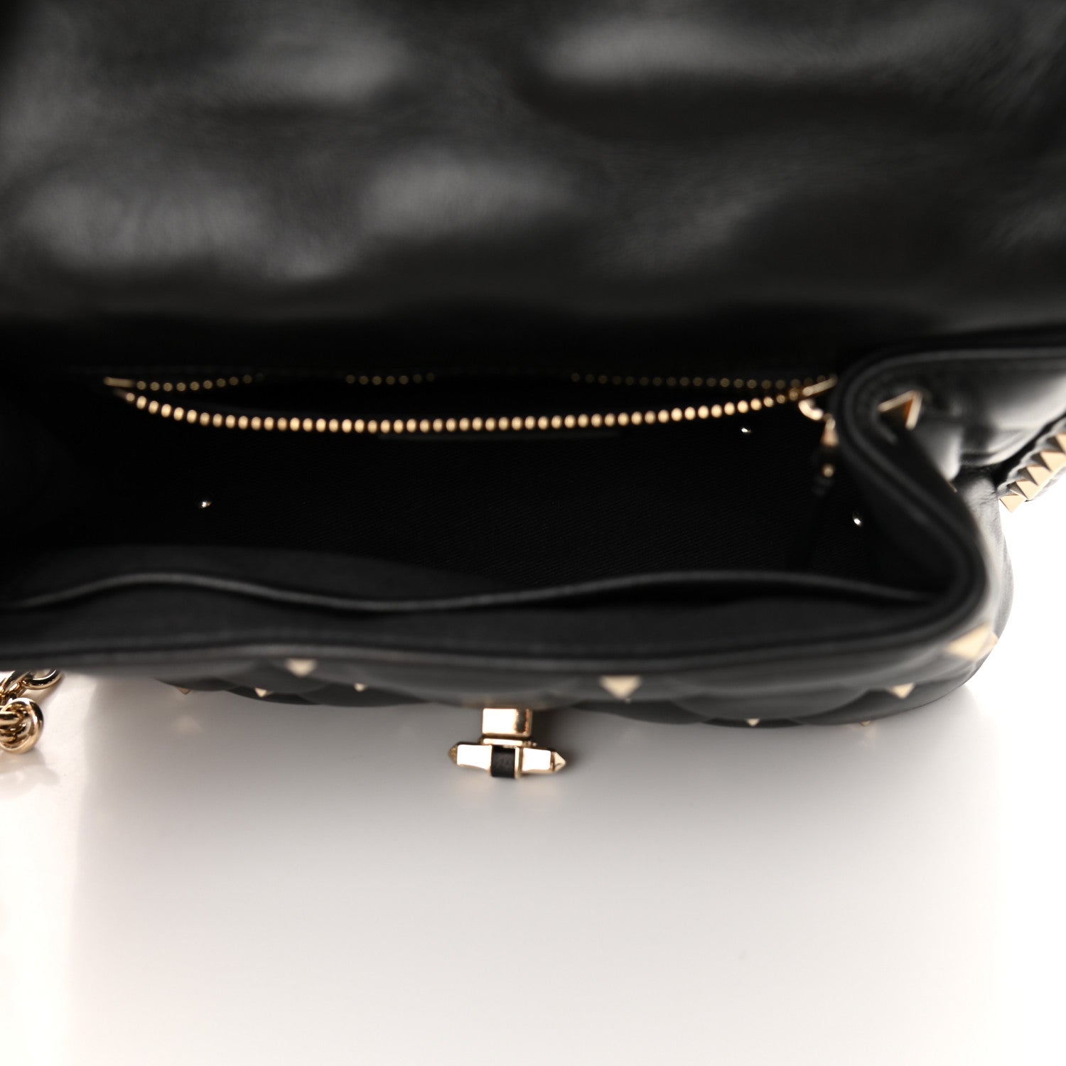 Valentino Garavani Nappa Small Candystud Crossbody Black 5 of 9