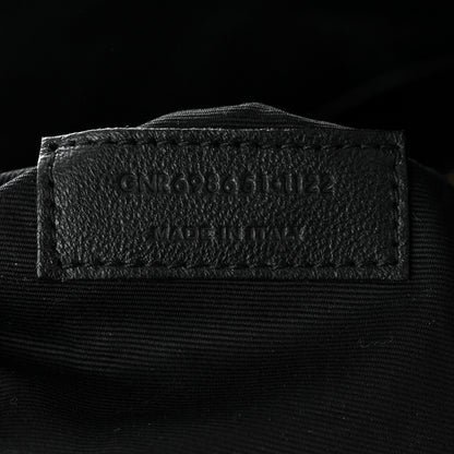 Saint Laurent Lambskin Quilted Maxi Icare Shopping Tote Black 8 of 11