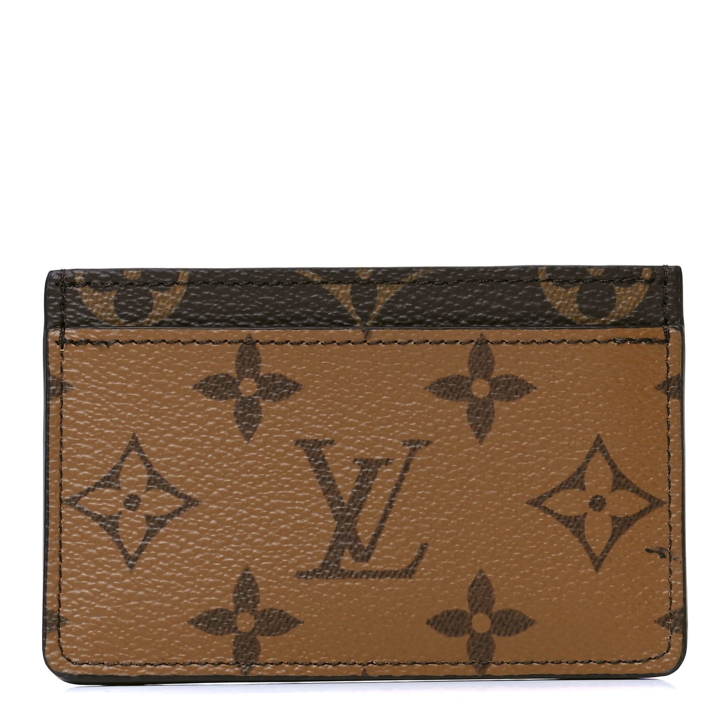 Reverse Monogram Card Holder