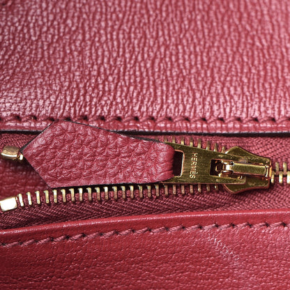 Hermes Togo Birkin 35 Rouge Grenat 15 of 30