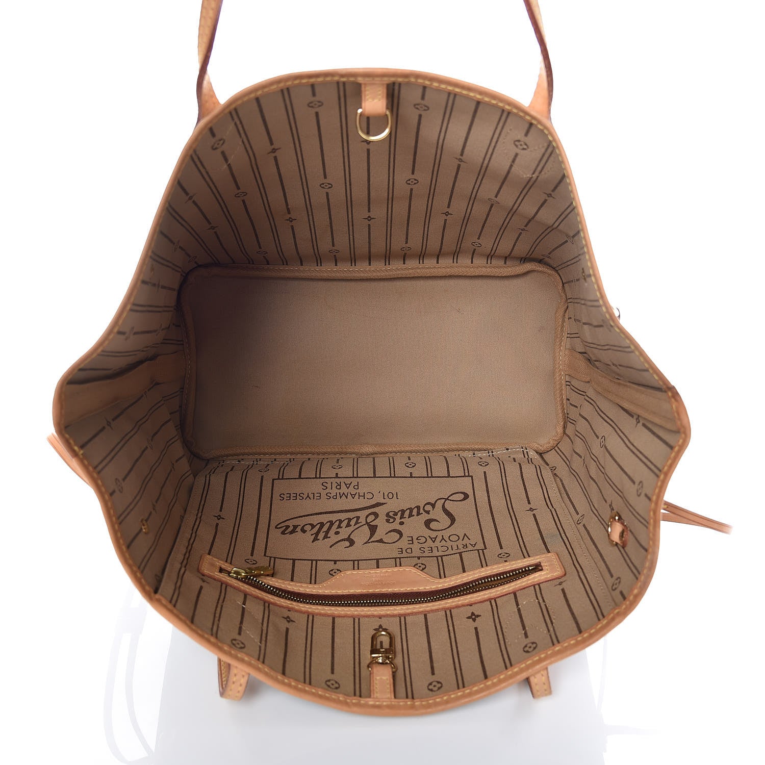 Louis Vuitton Monogram Neverfull MM 7 of 15