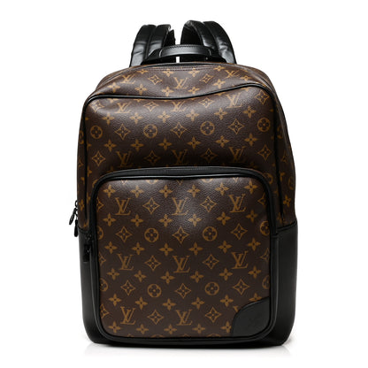 Louis Vuitton Monogram Macassar Dean Backpack 1 of 10