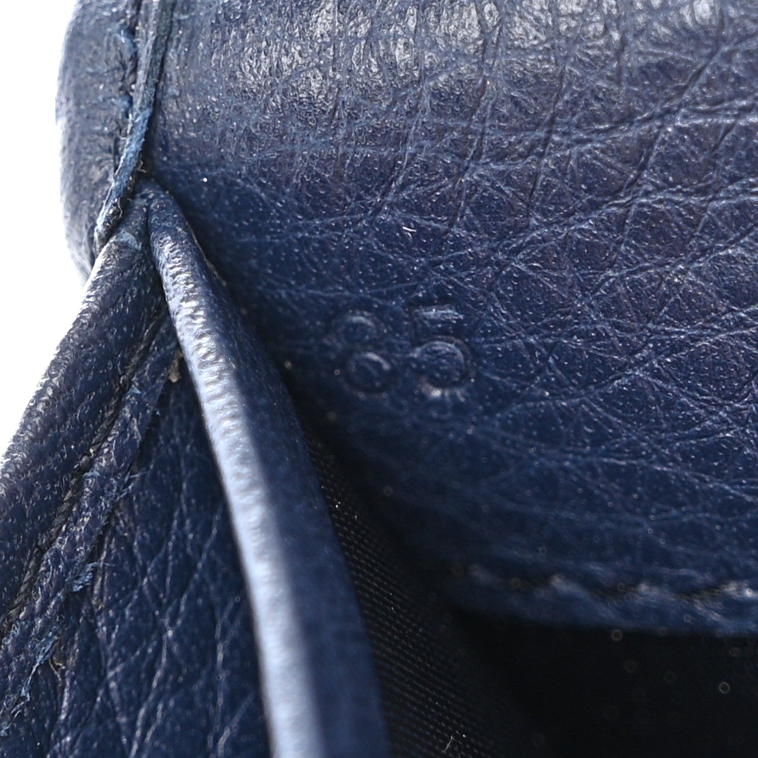 Prada Vitello Phenix Continental Flap Wallet Baltico 7 of 8